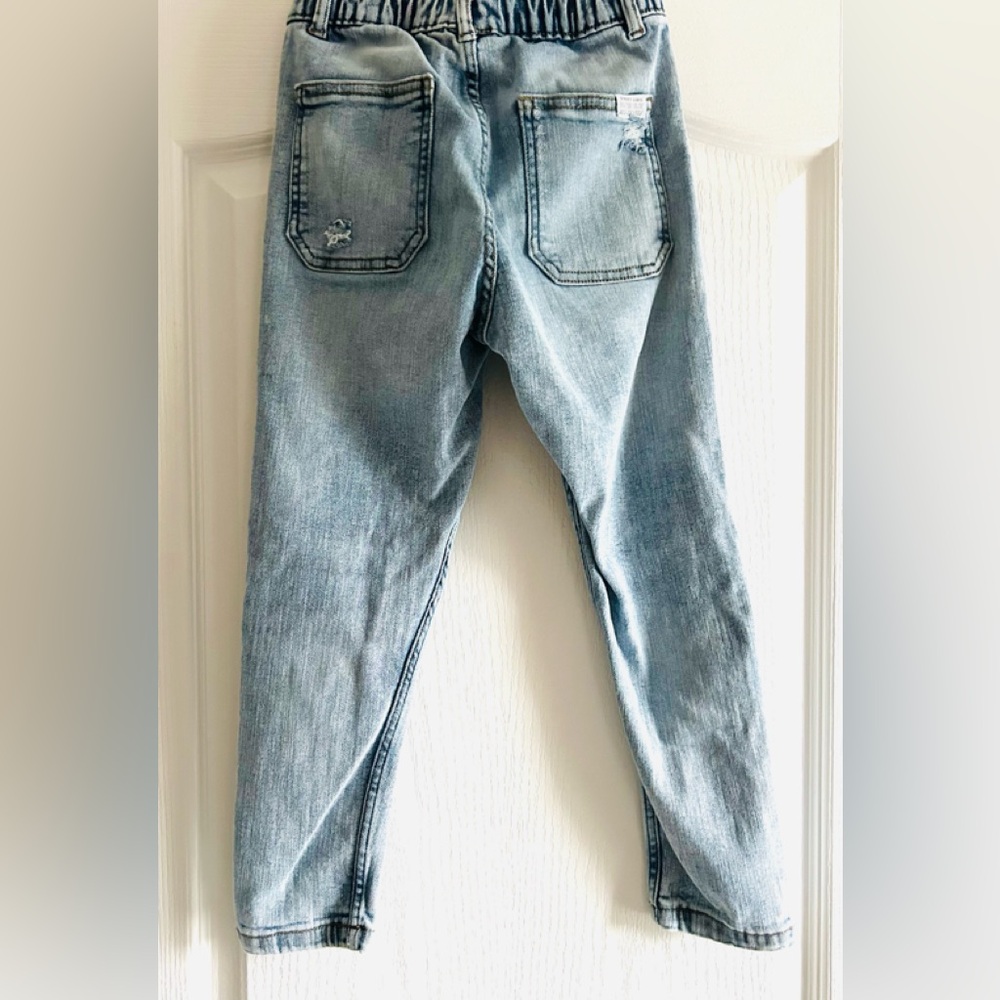 Zara Light Blue Denim Pants - Picture 3 of 4